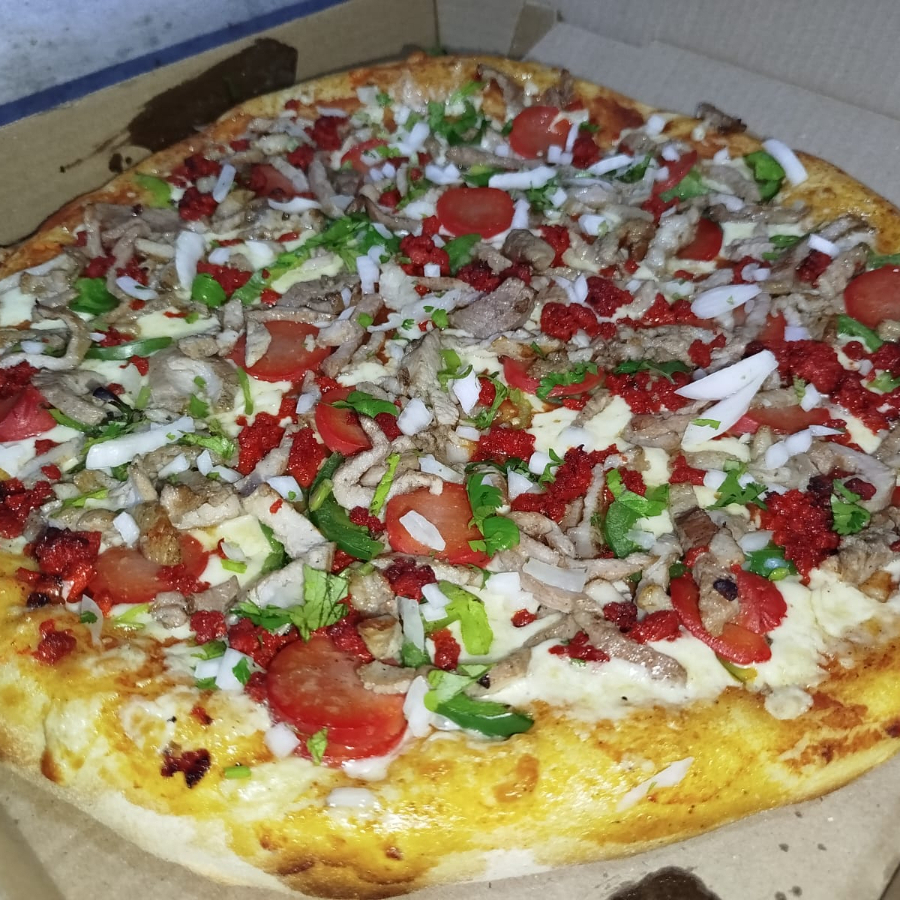 PIZZA GRANDE POC CHUC ESPECIAL +PAN C/AJO