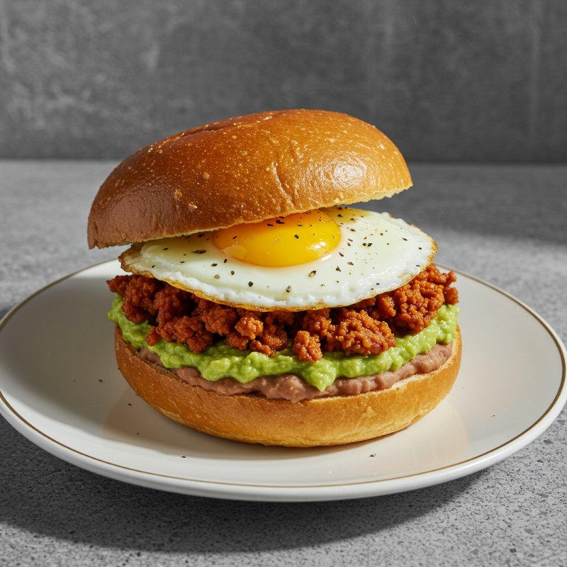Egg Mexican Sandwich