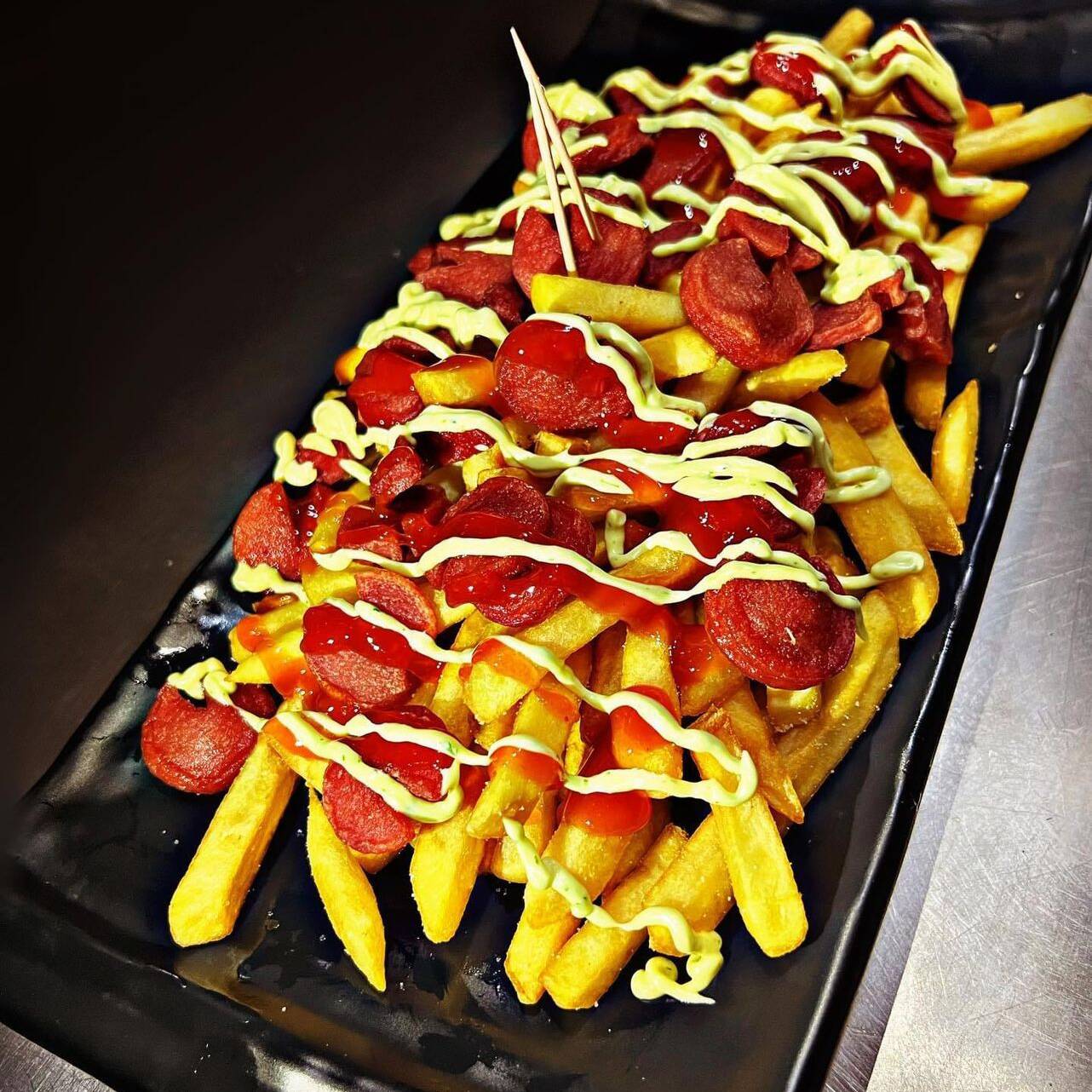 Salchipapas Grandes
