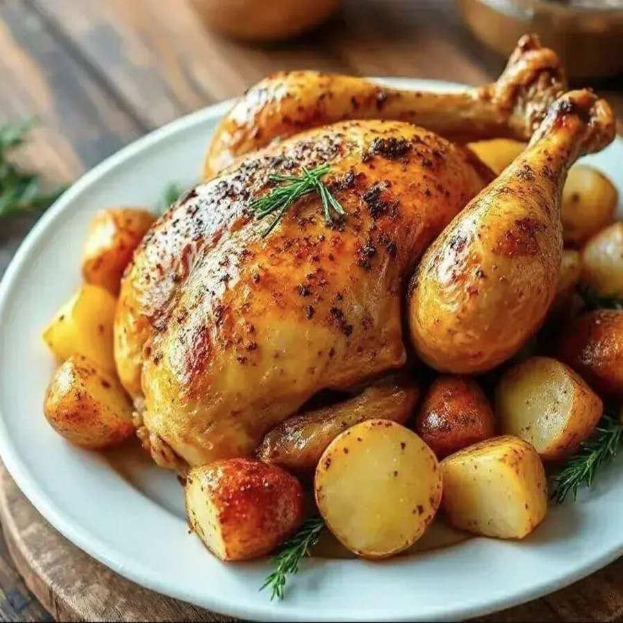 Feijão mulato, arroz, macarrão, farofa e vinagrete.