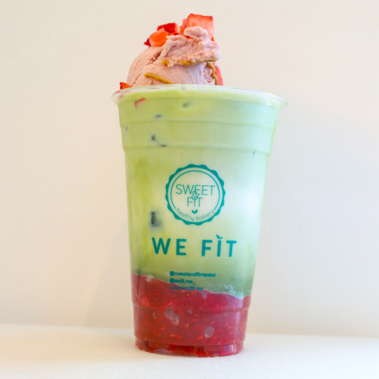 Raspberry Matcha