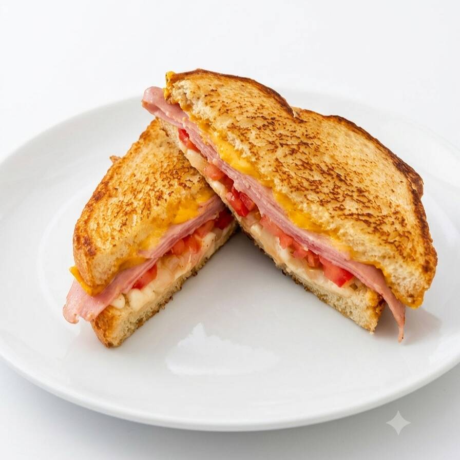 Sandwich Jamón Melt