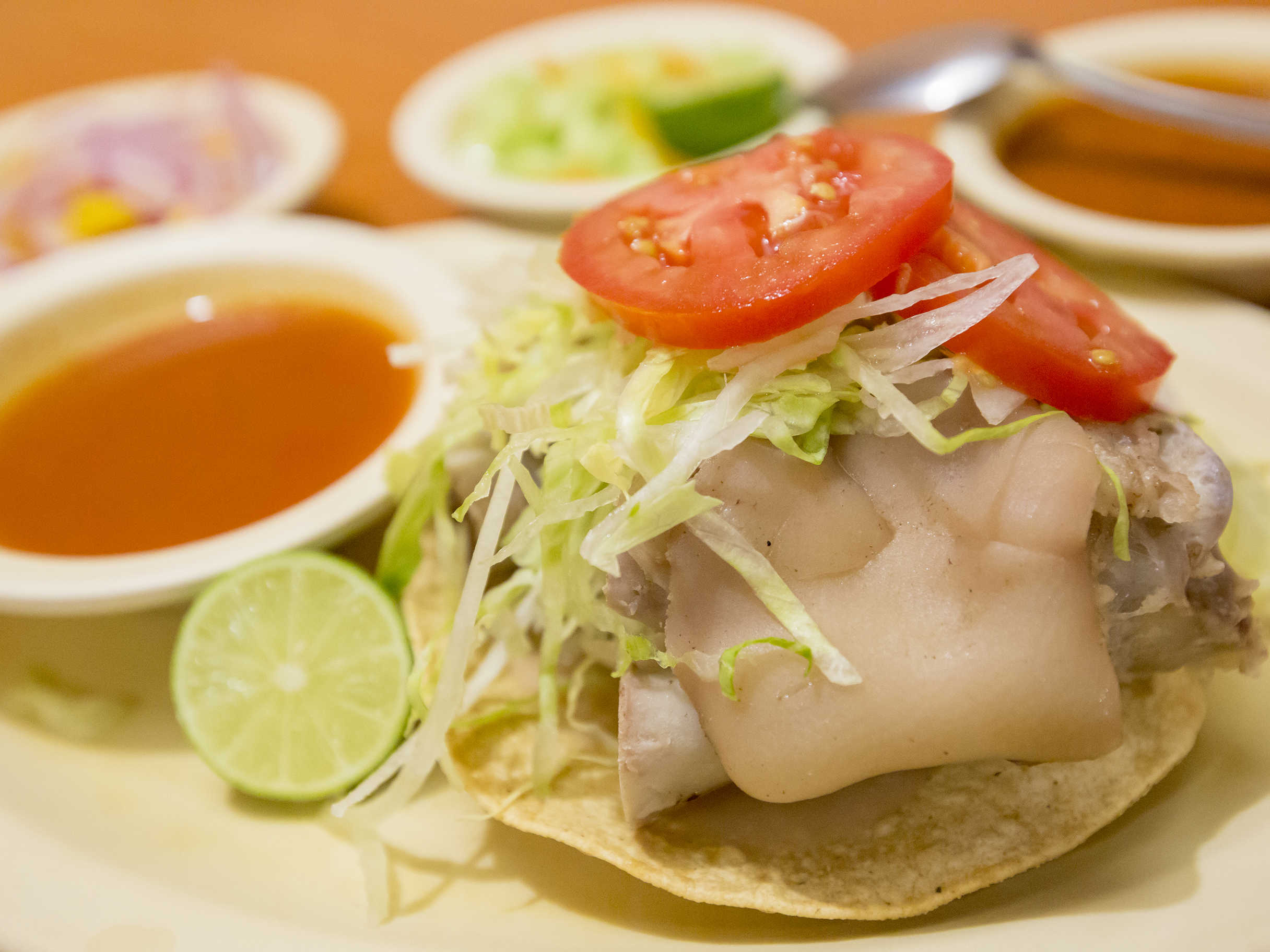 Tostada de pata.