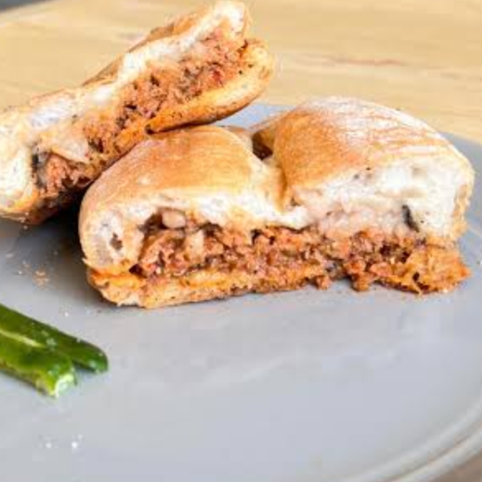 Torta de chicharrón prensado