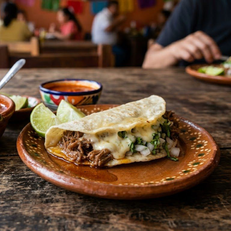 Taco Suave con Queso