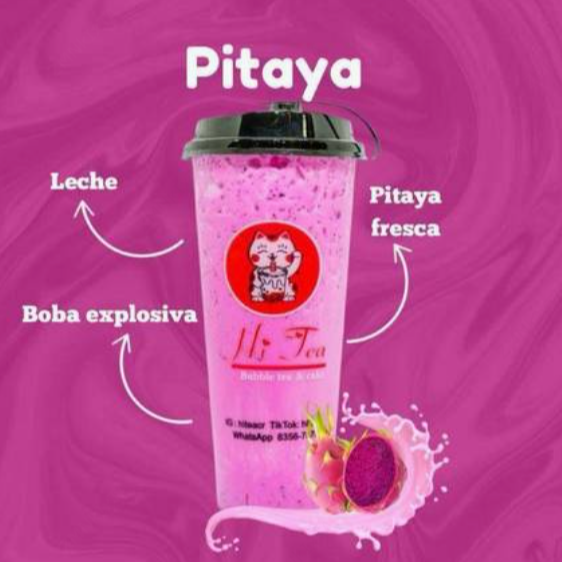 Pitaya con Boba