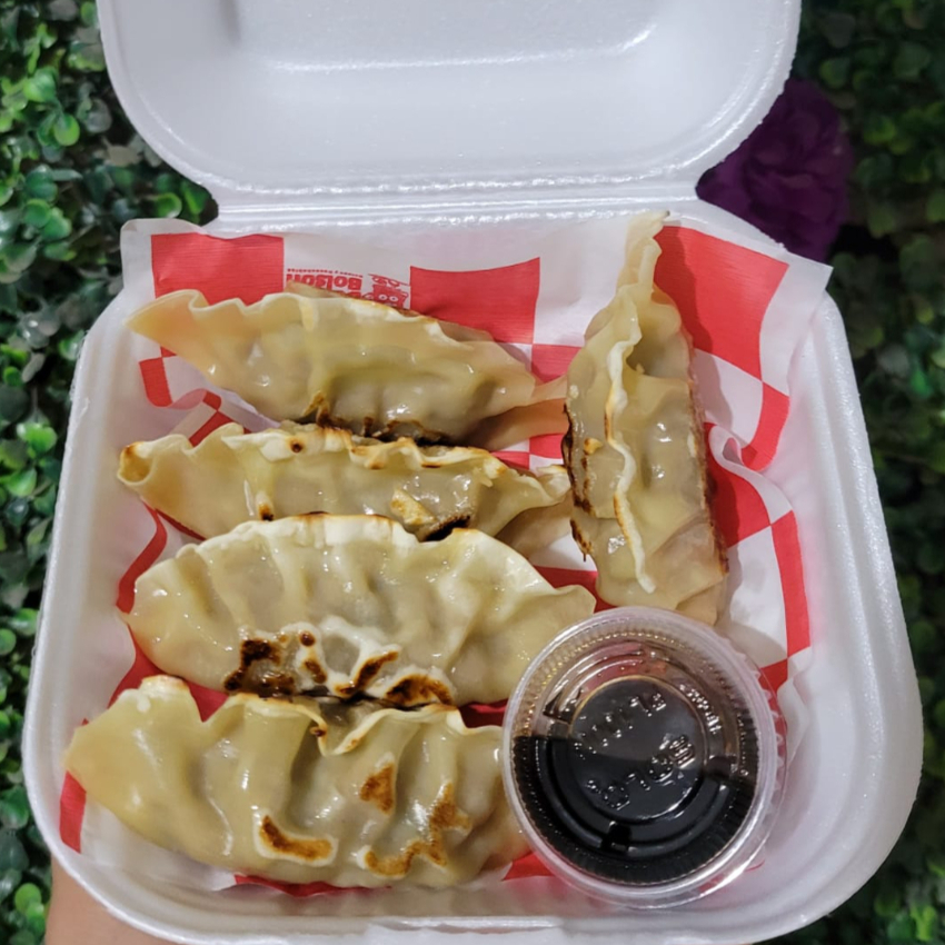 6 Gyozas de Carne!