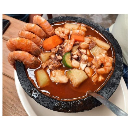 Caldo Mixto de Mariscos 1/2 Litro