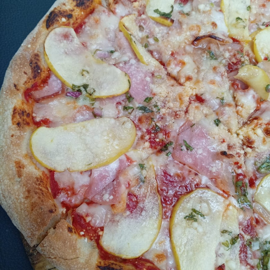 Pizza Tocino y Miel (HONEY) Grande