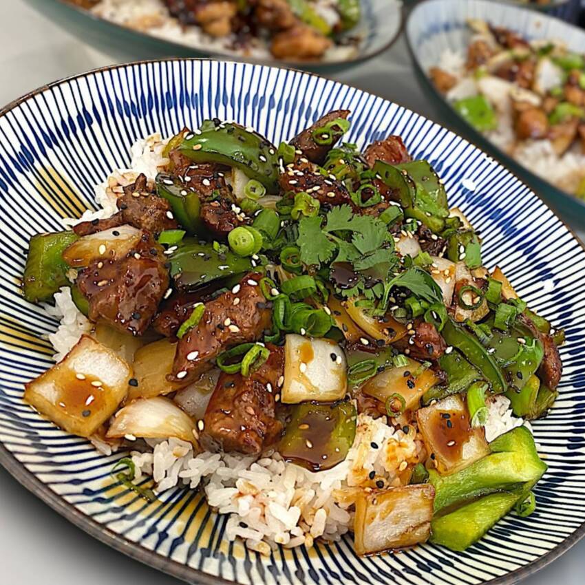 Teriyaki arrachera
