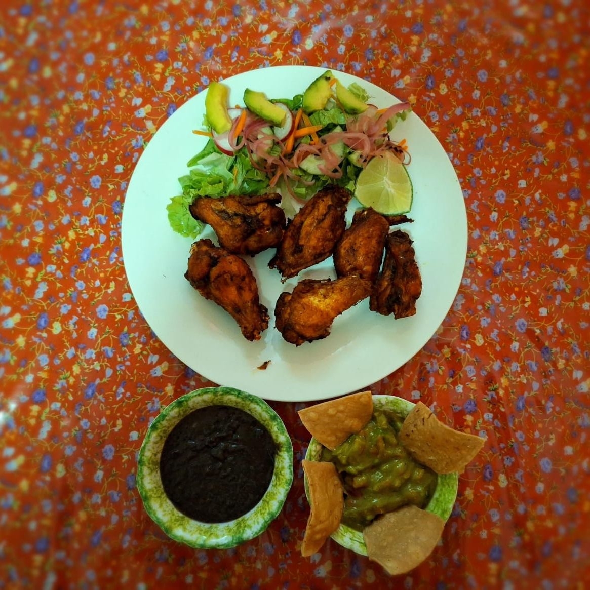 Alitas fritas