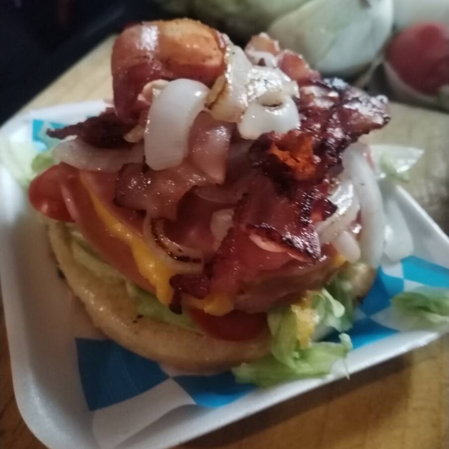 Hamburguesa Tocino
