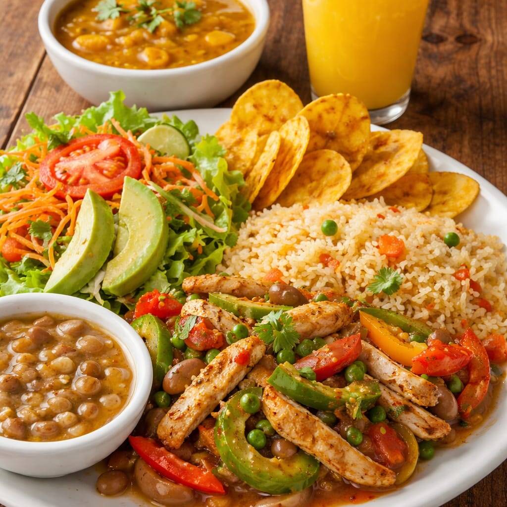 Fajitas de Pollo Saltadas al Wok