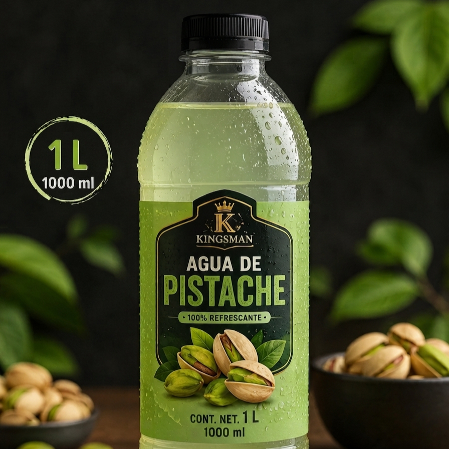 Agua de Pistache De 1 Litro