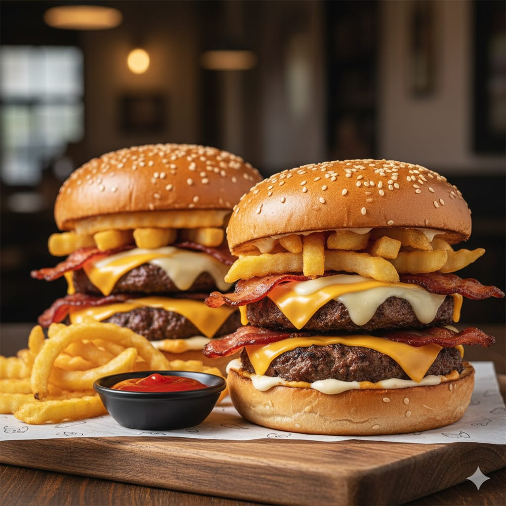 Hamburguesa Doble Fusión