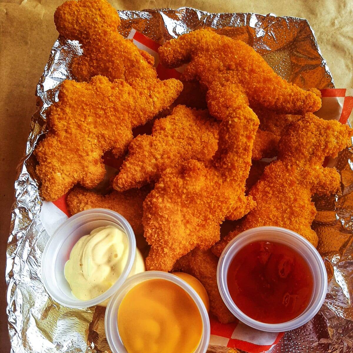 Nuggets Dinosaurio