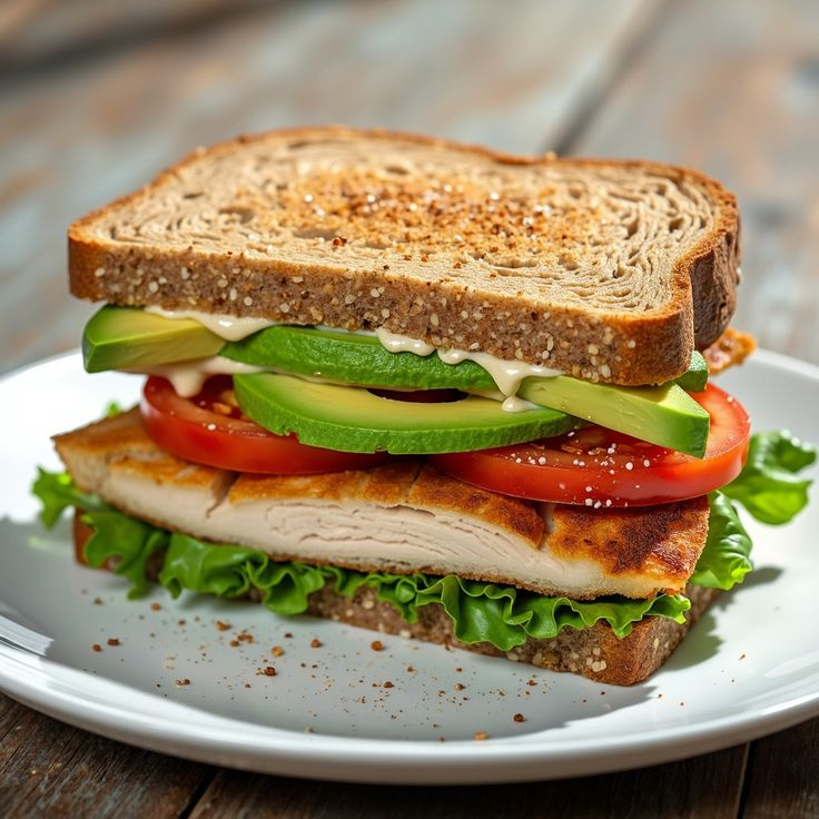 Sandwich de pollo
