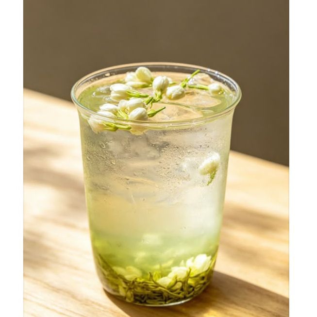 Vaso De Té Jazmín