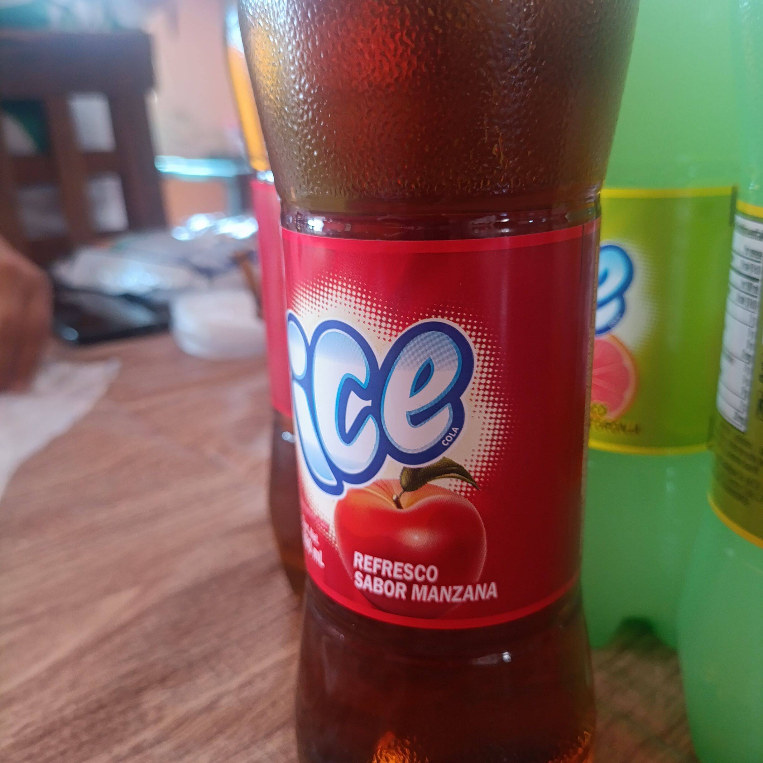 Refresco ice de manzana 600 ml