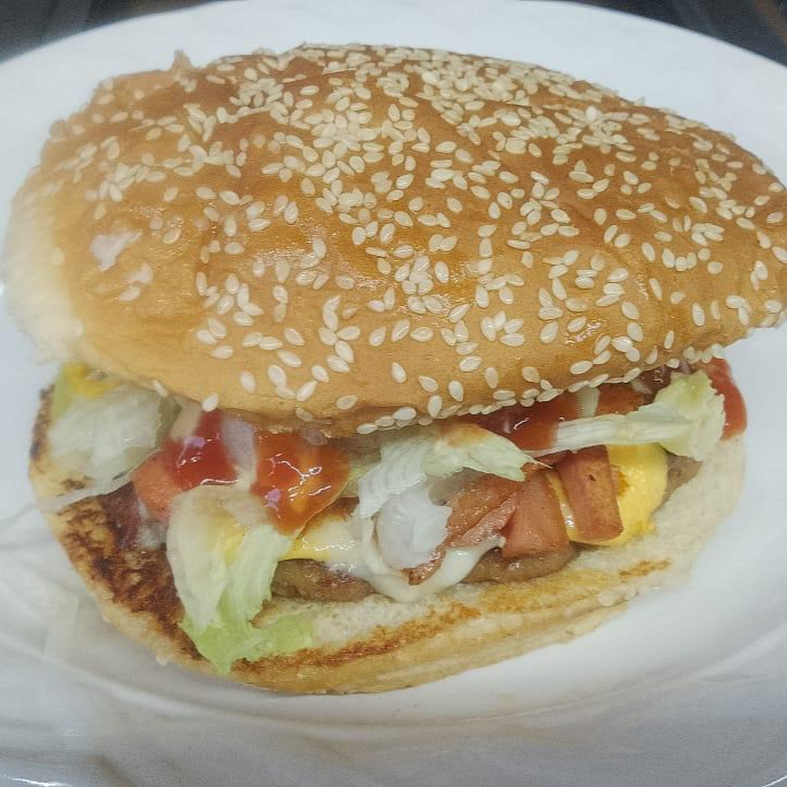 Hamburguesa Especial de Tocino