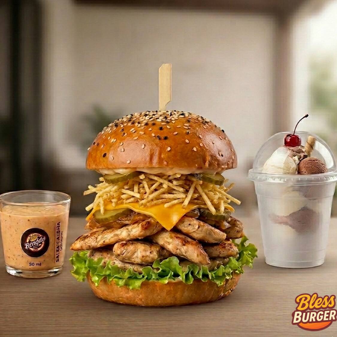 Bendita Burger Pollo