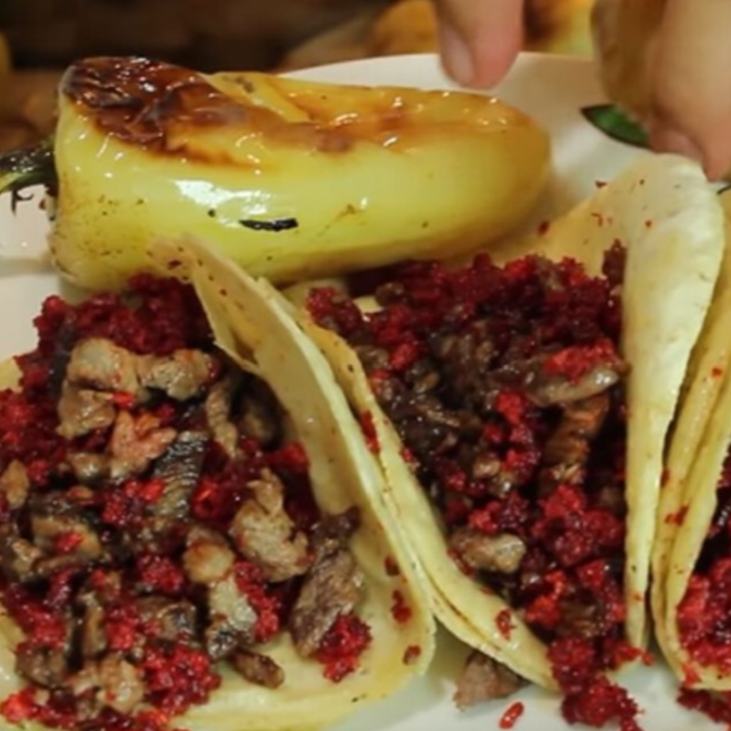 Tacos Campechanos (Tortilla hecha a mano)