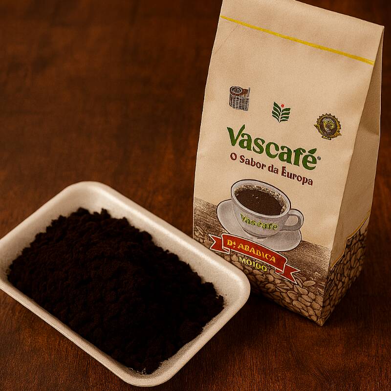 500g de café moído na hora - O aroma que abraça!