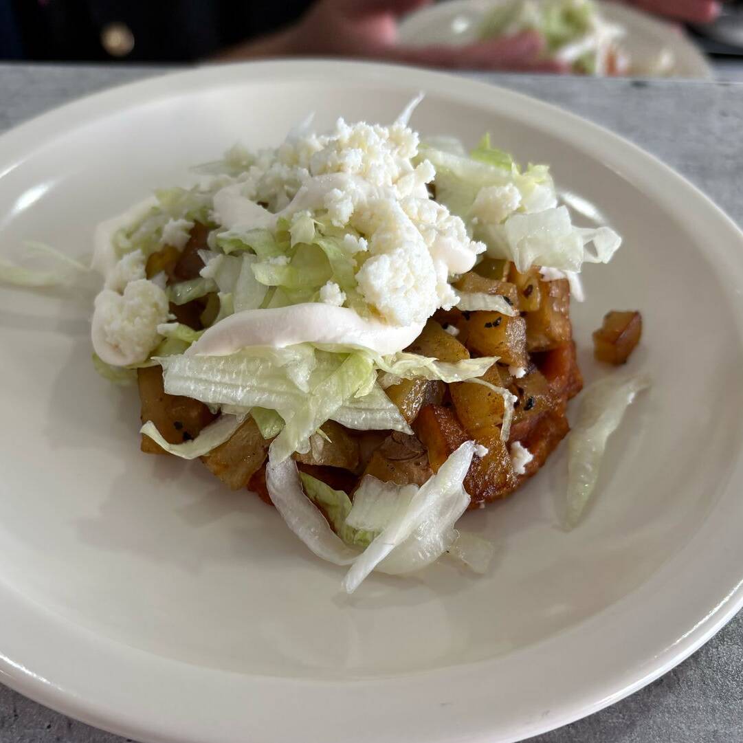 Sope Papas Con Rajas