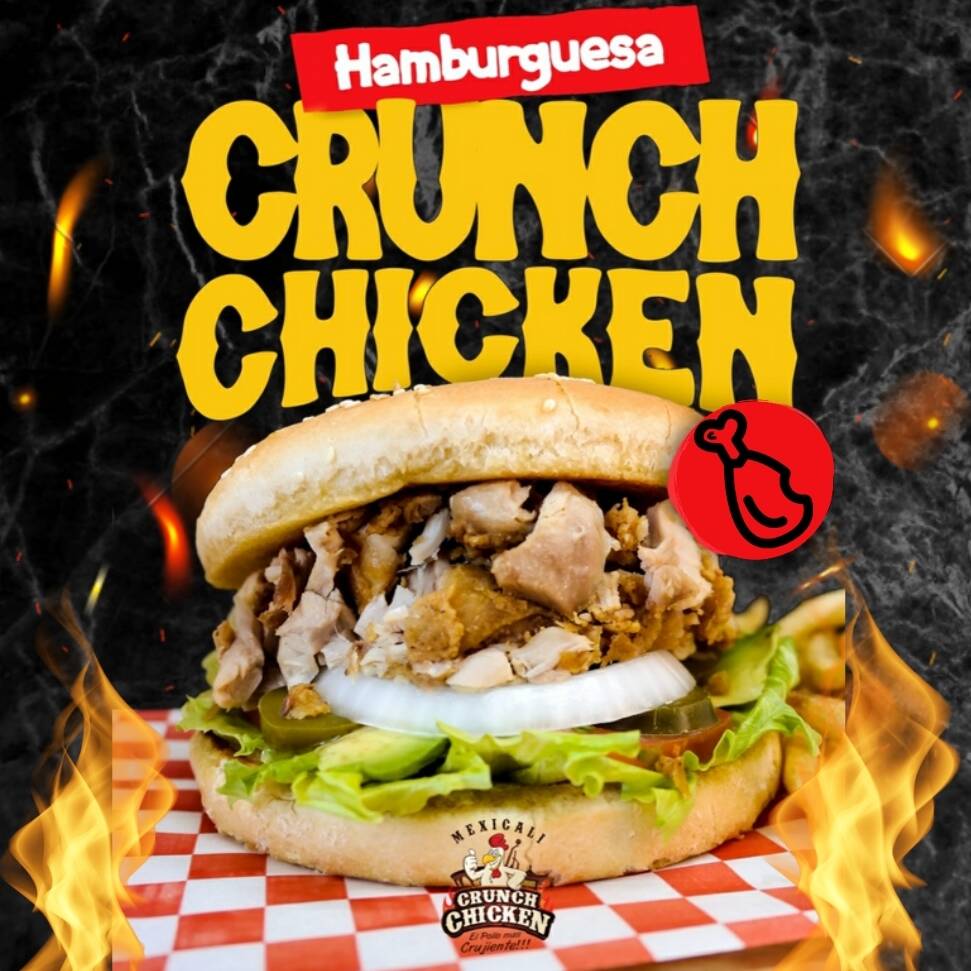 Hamburguesa Crunch Chicken.