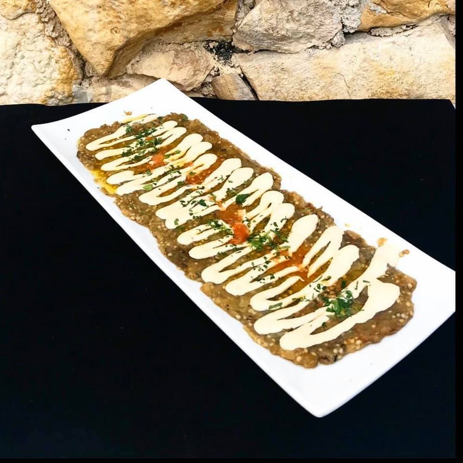 Carpaccio de Babaganush