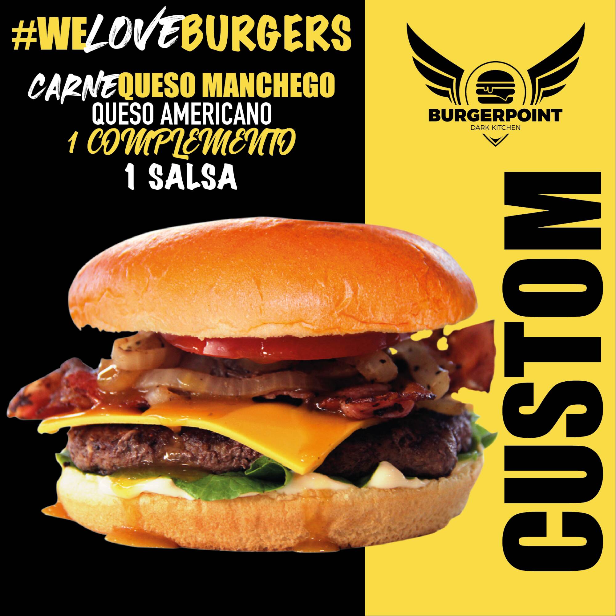 Hamburguesa Custom