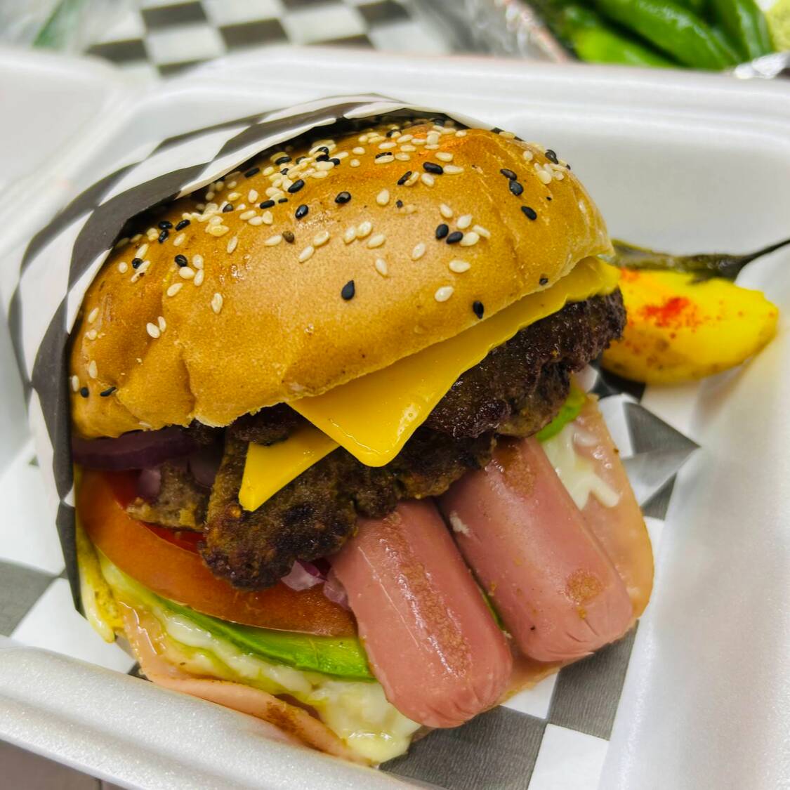Hamburguesa de Res