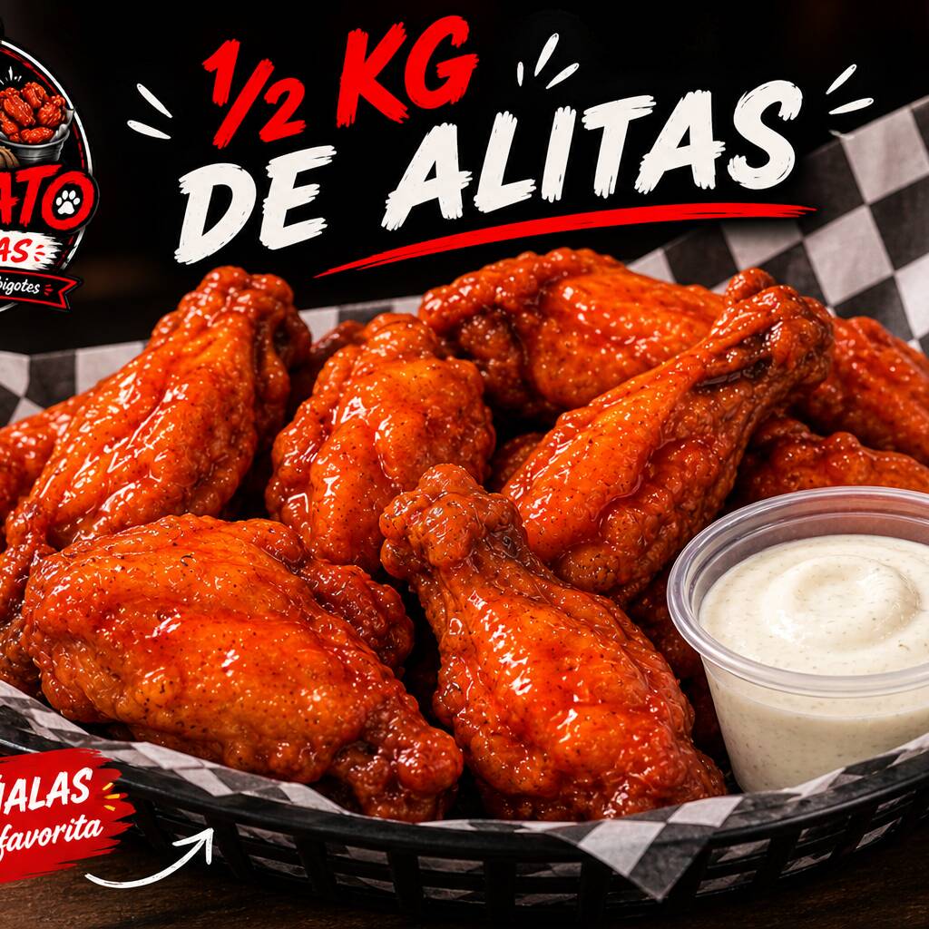 8 Piezas de Alitas