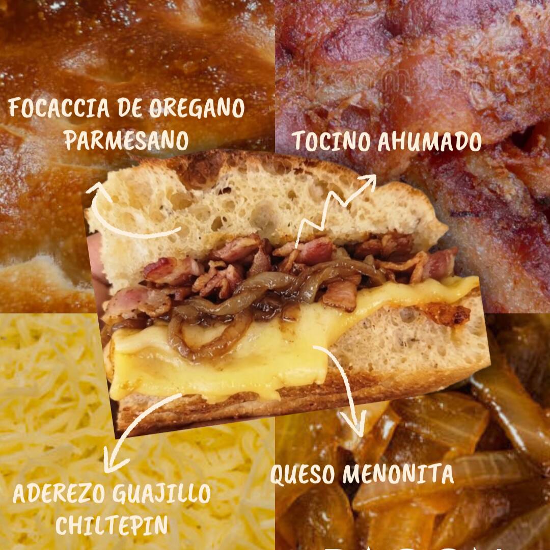 Focaccia Bacon