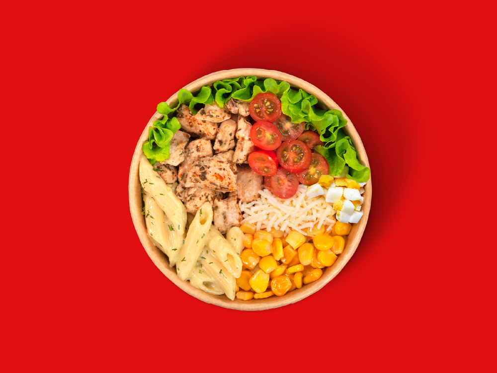 Pasta con Pollo finas hierbas