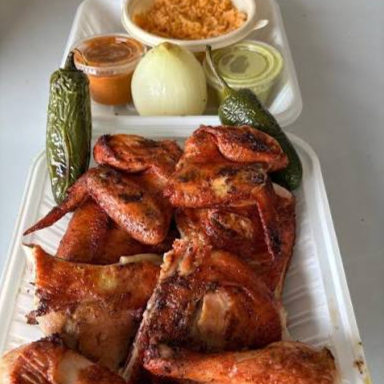 1/2 Pollo Asado Al Carbon