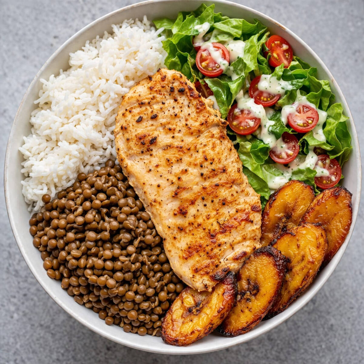 Mini Bowl de Cerdo a La Plancha más Gaseosa 250 Ml