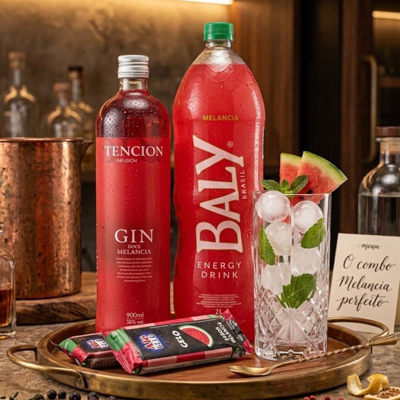 4 GELO,1BALY,1GIN