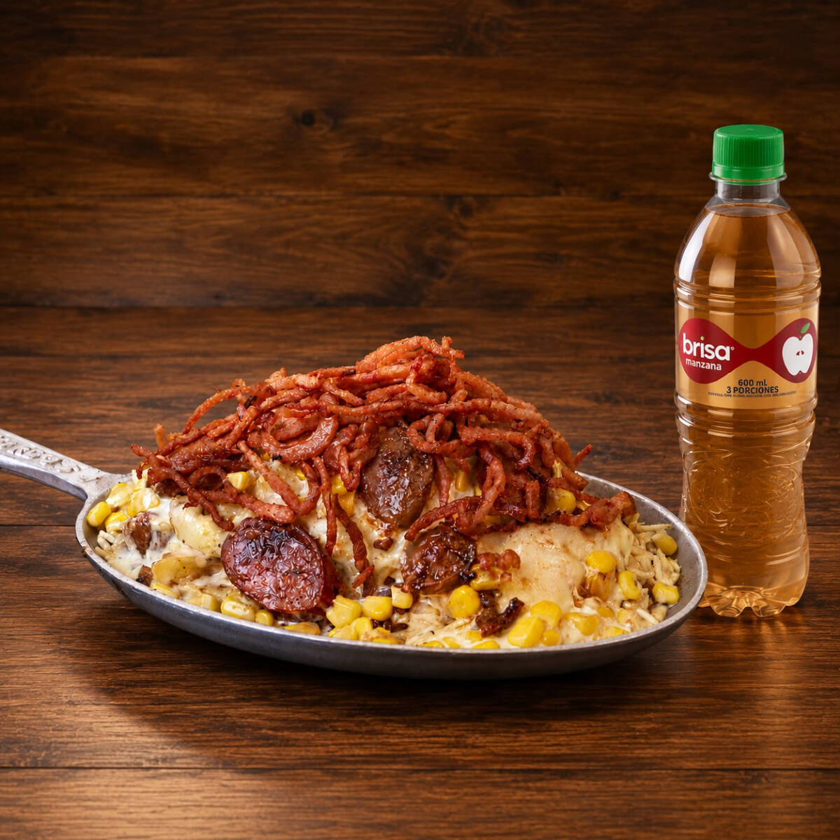 Combo Rockypapa + Agua Manzana 600ml