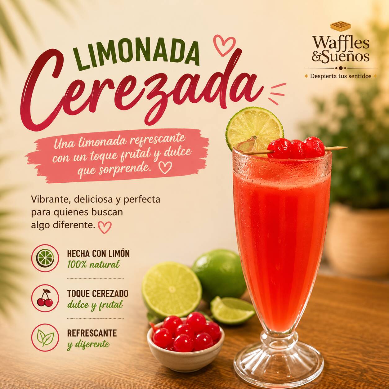 Limonada Cerezada
