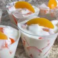 Duraznos con Crema