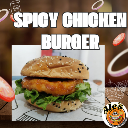 SPICY CHICKEN BURGER