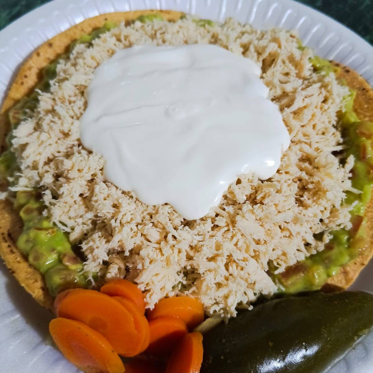 Tostada de Pechuga