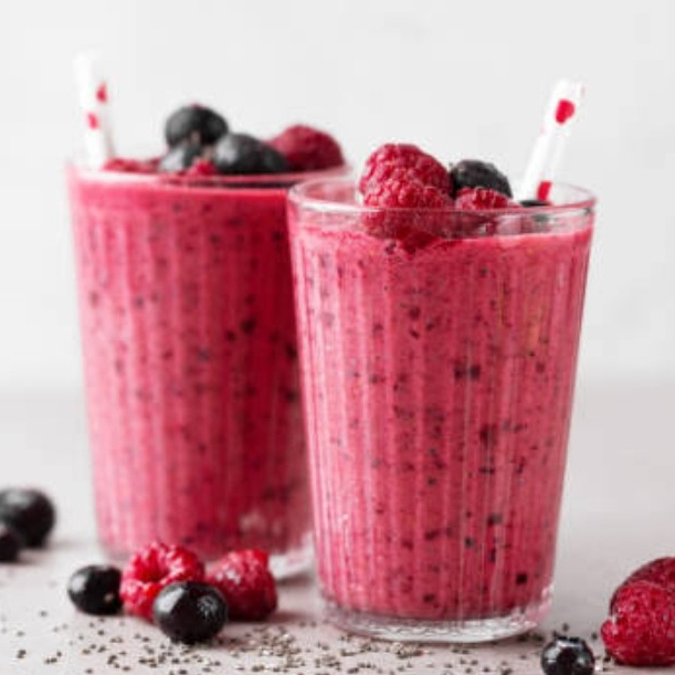Frappé de Frutos Rojos