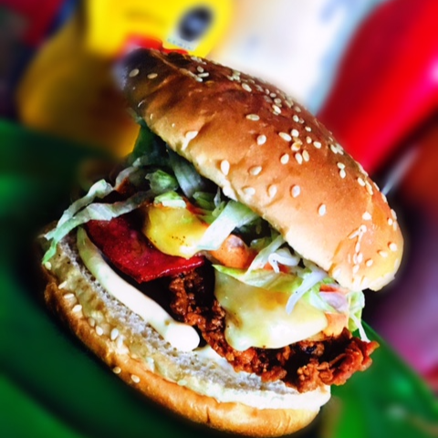 Burger de pollo