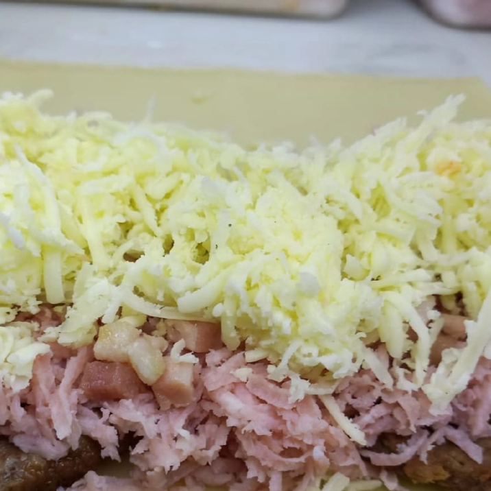 Presunto,queijo,ovo e bacon