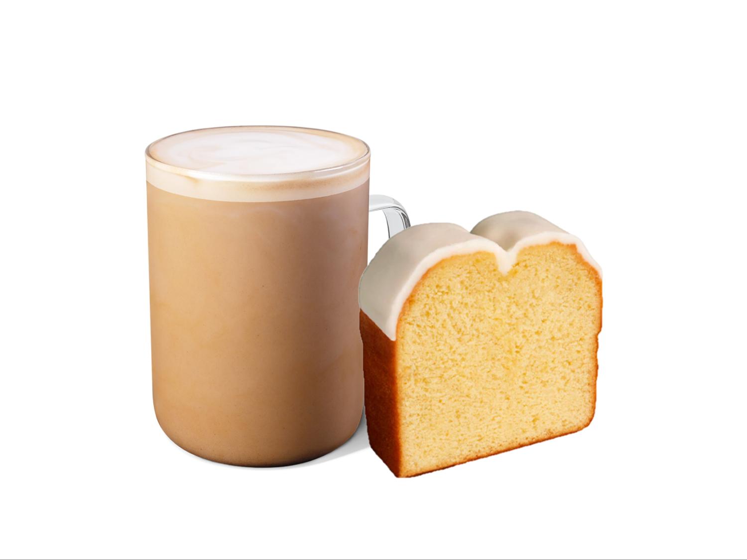 Latte + Lemon Loafcake