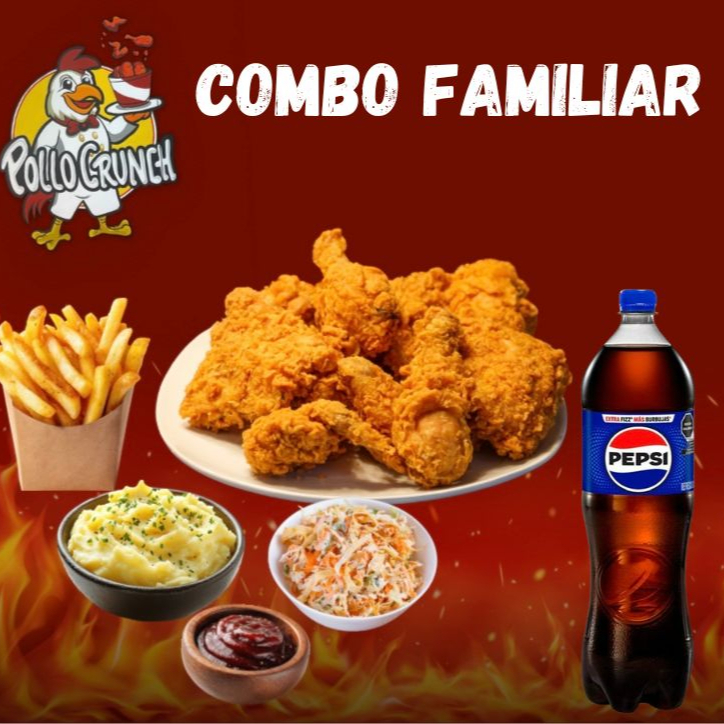 Combo Familar 10 Pzas Crunch