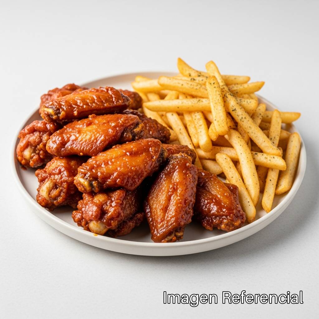 Mega Combo Alitas Familiar (20 Alitas + Papas Fami