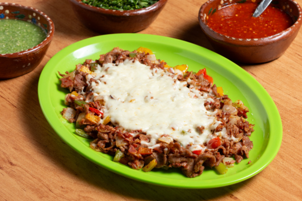 Alambre Longa y Bistec Cerdo c/ Quesillo (450 gm)